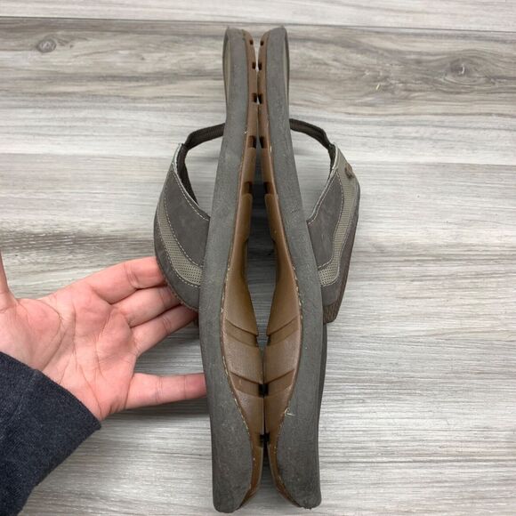 Oakley Supercoil 2.0 Sandal Size 14 Brown Thong Flip Flop Slides Slip On Shoes main image 7